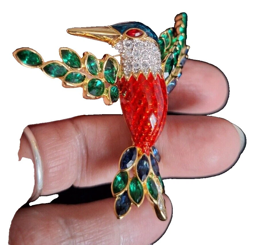 Эмалевые модные броши и булавки Nolan Miller