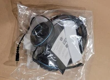 Cyber Acoustics Stereo Headset AC-5002, Single 3.5mm Plug, Noise Cancelling Mic