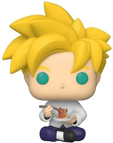 Dragon Ball Z Super Saiyan Gohan with Noodles POP Animation #951 Vinyl Figure