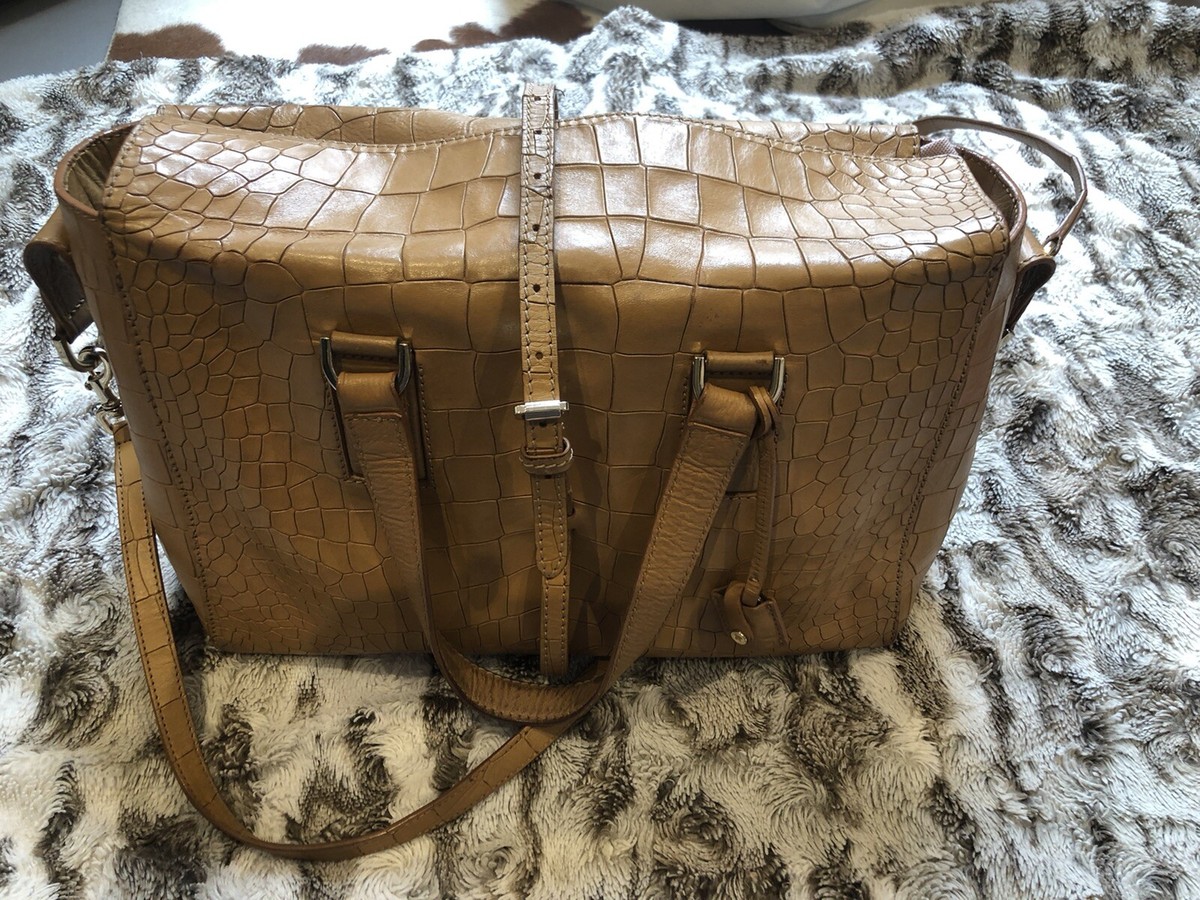 Mulberry Roxette Croc Tan Tote Bag UK