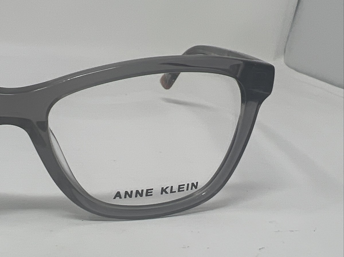 NEW ANNE KLEIN women\'s ak5074 cat eye eyeglasses in smoke Opticontacts.com -- Anne Klein AK5074 main image 2