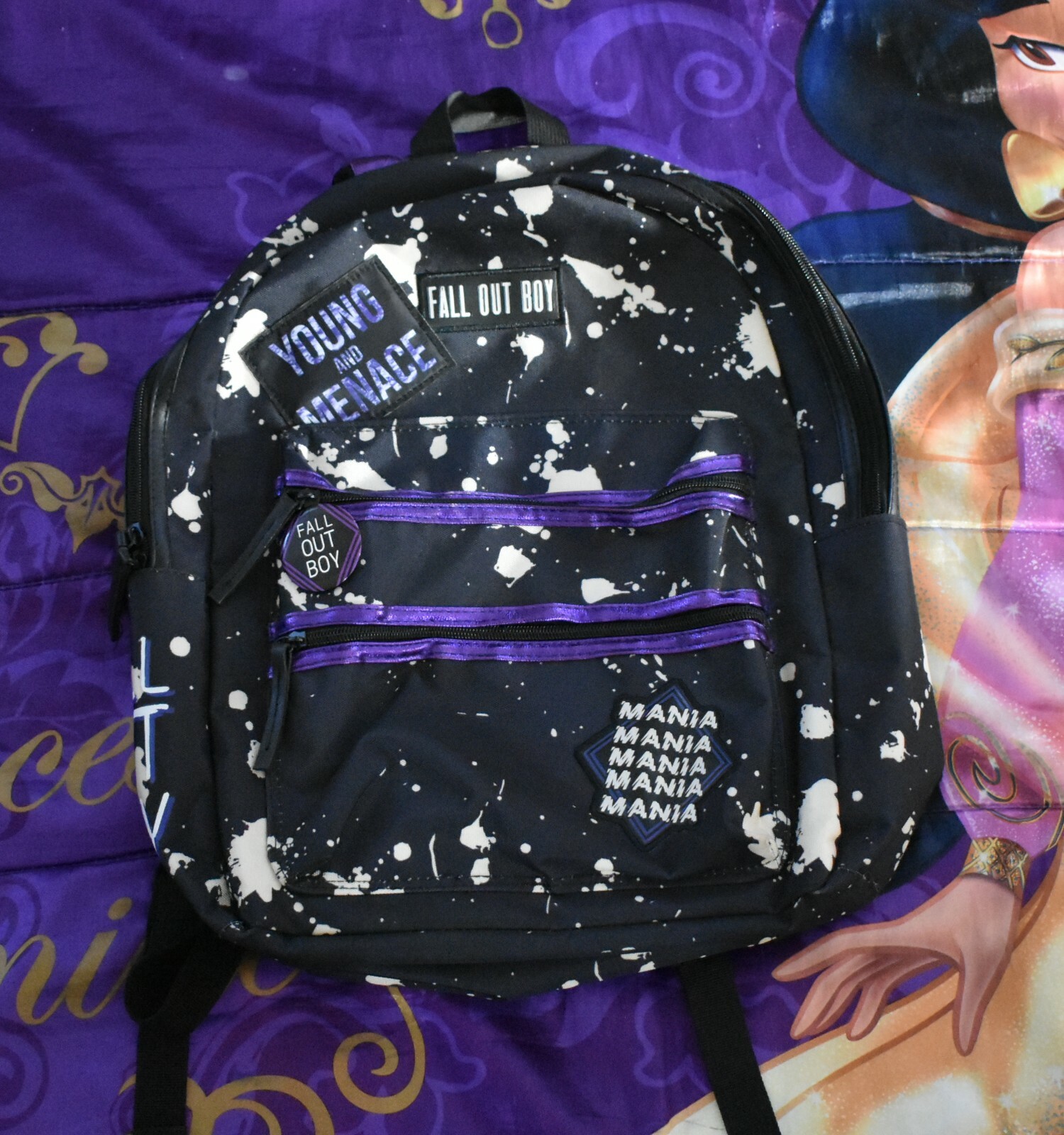 fall out boy backpack