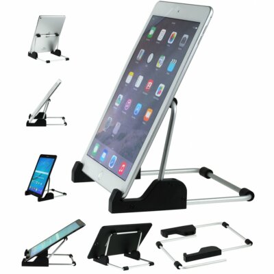Powery Tabletständer Tablet Halter für Google Nexus, Motorola Xoom, Samsung Gala