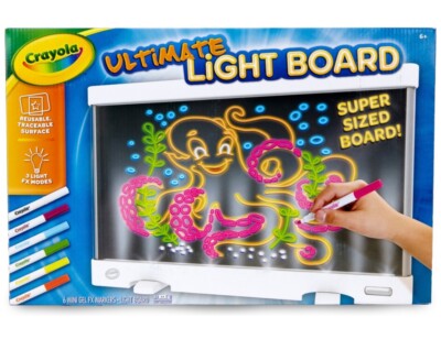 Crayola Ultimate Light Board | Lustiges kreatives Aktivitätsset für Kinder Weihnachtsgeschenk NEU
