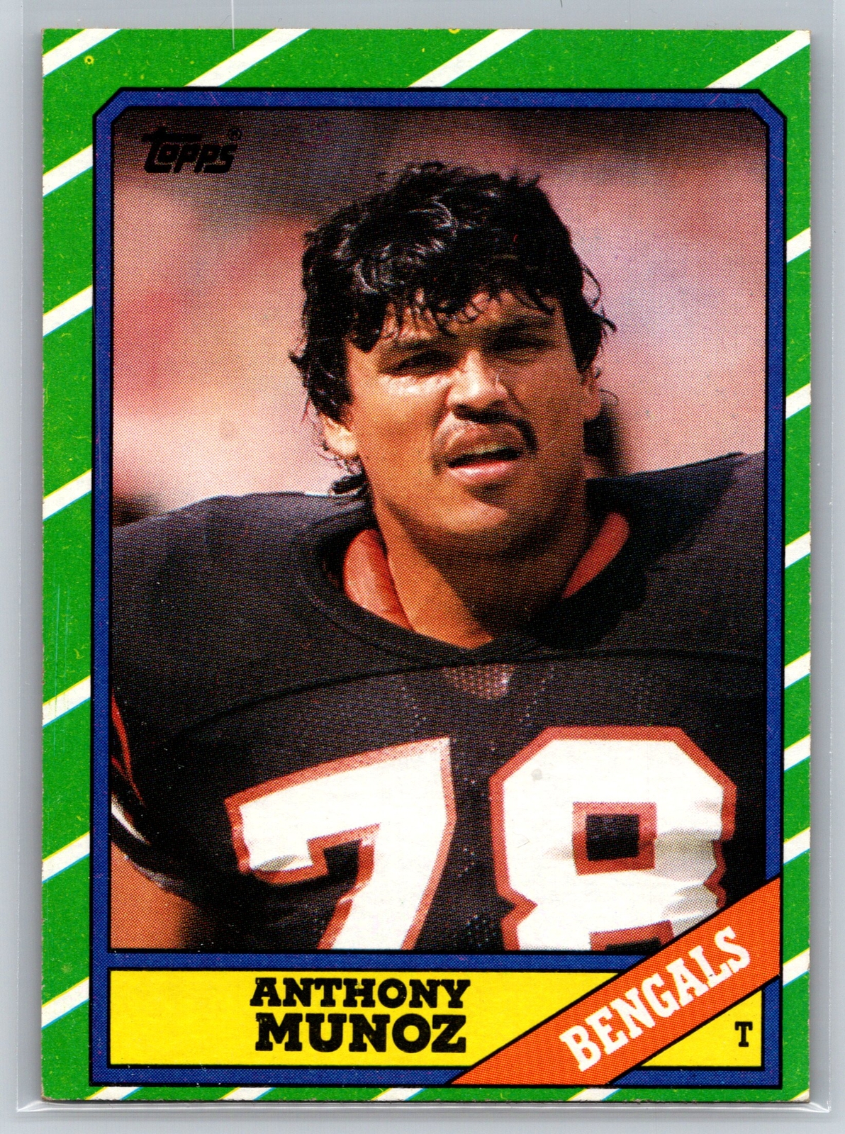1986 Topps #261 Anthony Munoz Cincinnati Bengals