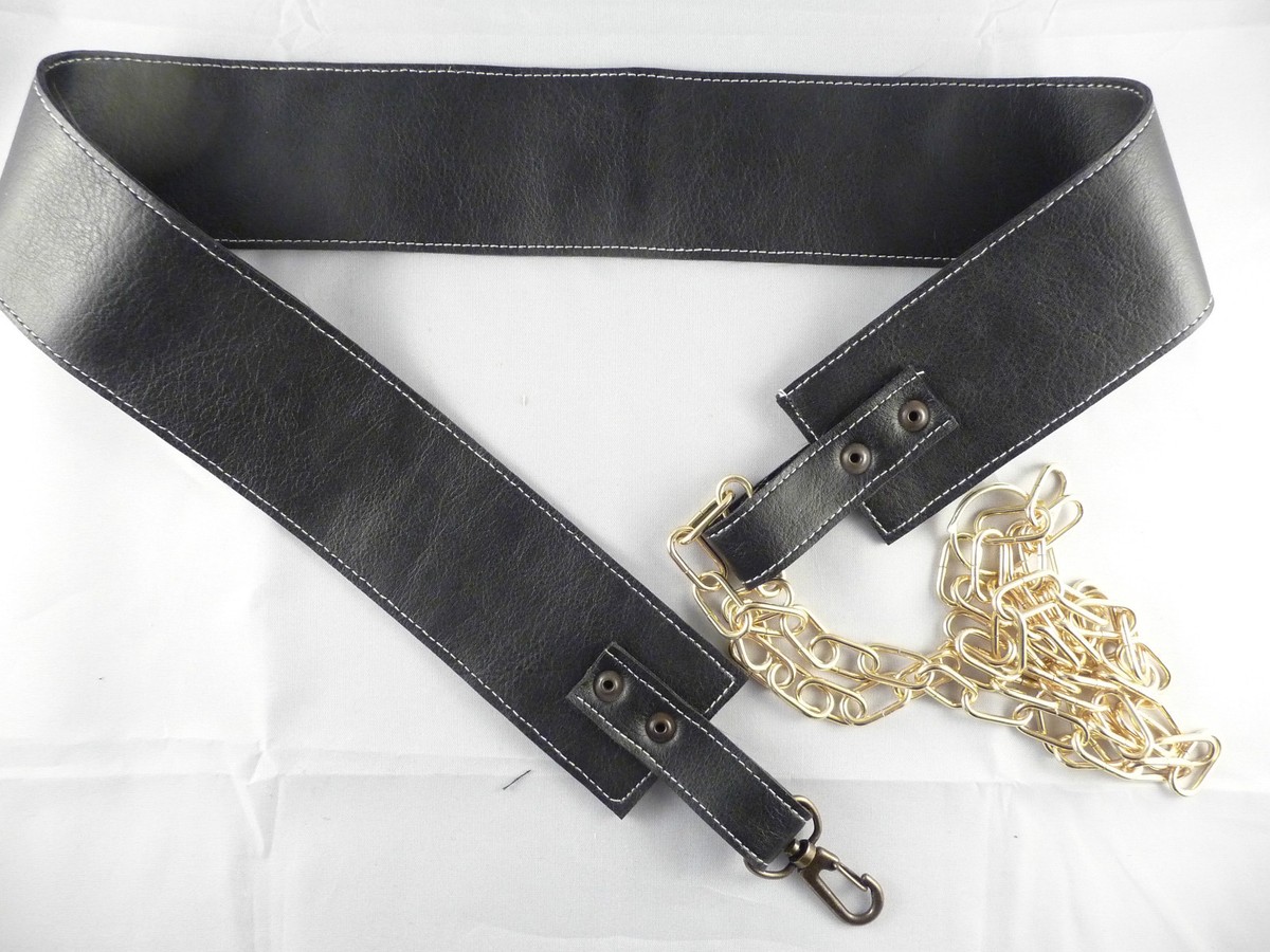 Bandolier / Utility Belt - Steampunk Adventurer Faux Leather