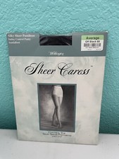 Worthington Sheer Caress Pantyhose Average Medium OFF BLACK Control Top JcPenny