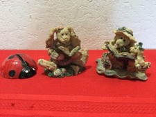 2 Pcs Boyd's Bears Friends 2226 and Daphne Eloise 2251 Figurine