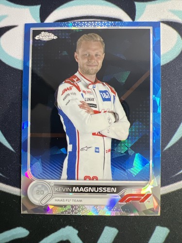 2022 Topps Chrome Sapphire Formula 1 F1 Kevin Magnussen #73 Haas F1 - Picture 1 of 2