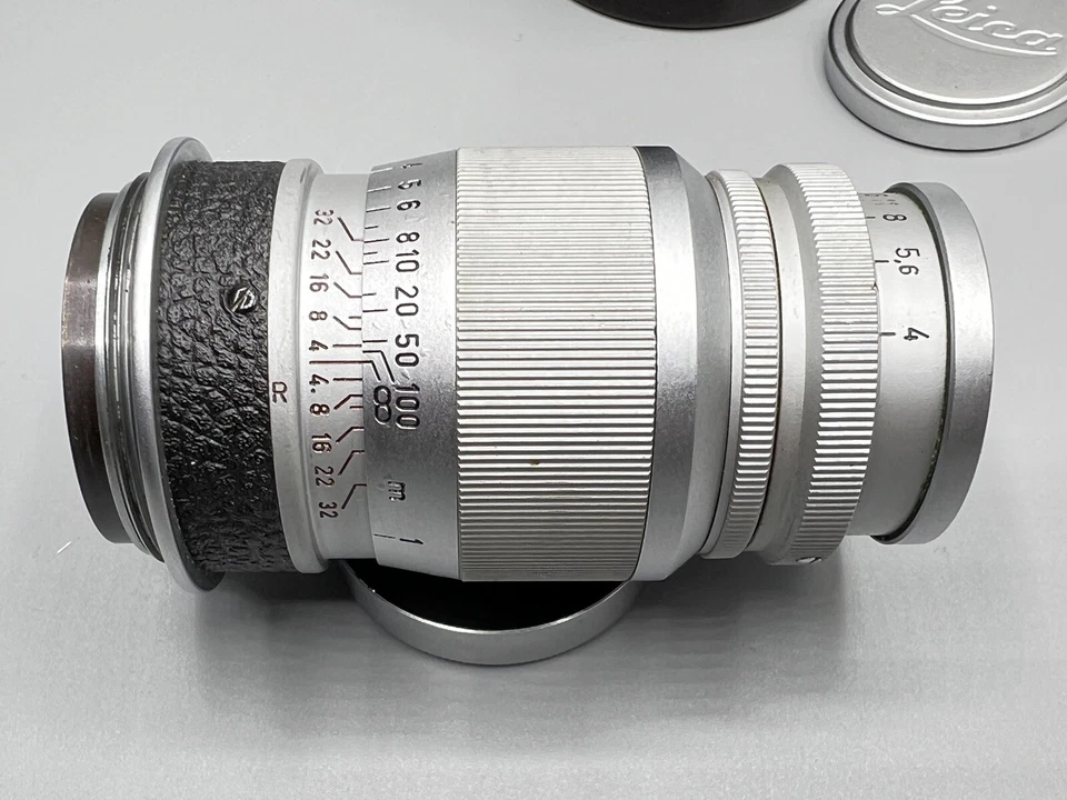 Ernst Leitz Wetzlar Leica Elmar 4.0/90mm Objektiv M39 (Leica Elang) #836777-110 - Bild 2 von 4