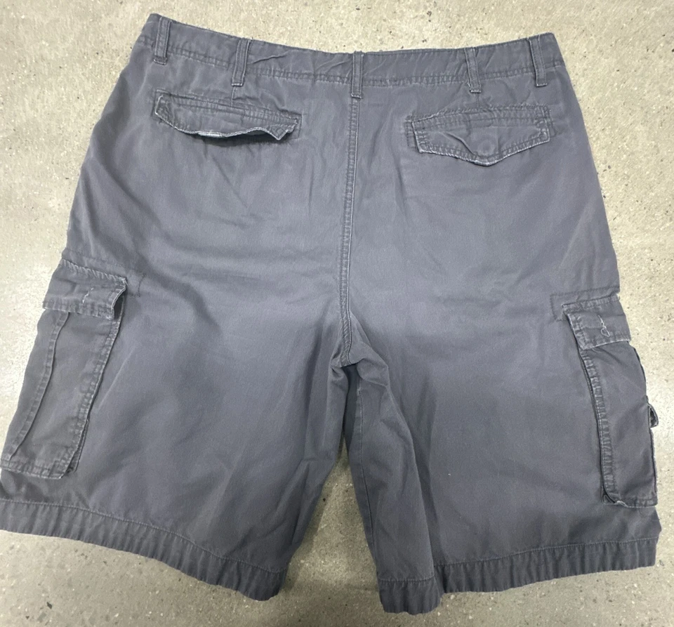 Pantalones Cortos Carga London Fog Para Hombre Talla 36 Gris Golf Caminata Informales Exterior Foto 2 de 4