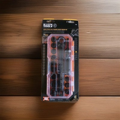 Klein Tools 65300 KNECT 21-Piece Pass Through Socket Set w/ MODbox