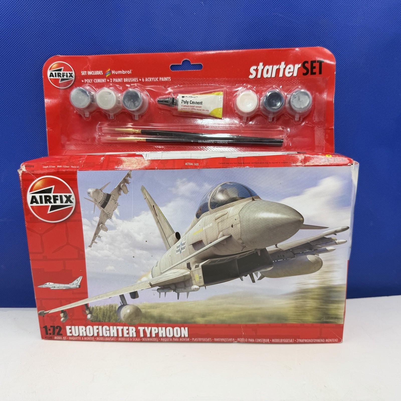 AIRFIX A50098 EUROFIGHTER TYPHOON  1/72 MODEL PLANE KIT