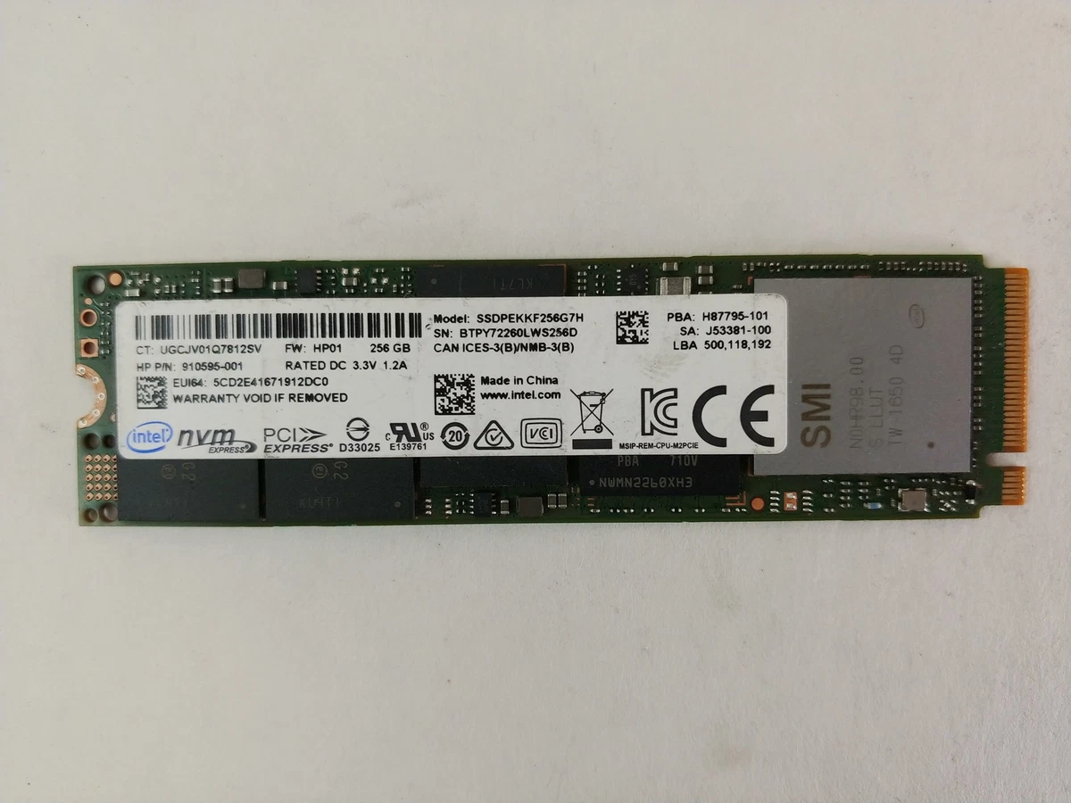 Intel M.2 Interface 256 GB Solid State Drives for sale | eBay