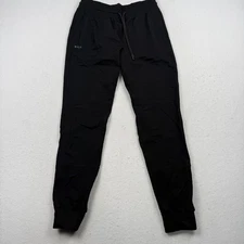BYLT Elite Jogger Pants Mens Medium Black Athletic Tapered Cuffed Stretch Tech