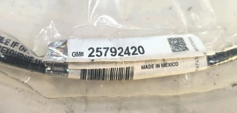 04-08 COLORADO CANYON / 06-10 H3 H3T FRENO DE ESTACIONAMIENTO E CABLE LIBERACIÓN GM # 25792420 Foto 3 de 4