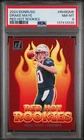 2024 PANINI DONRUSS RED HOT ROOKIES #RHRDME DRAKE MAYE ROOKIE RC PSA 8