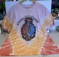 GRATEFUL DEAD Floral SYF Logo Tie Dyed T-Shir...