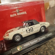 Metro 1/43 1966 Alfa Romeo Spider Duetto 1600 Classic Race Car Model