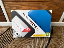 Nintendo 3DS XL Blau + Schwarz OVP (ohne Kons...