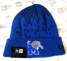 Memphis Tigers NCAA NE Freeze Knit Cuffed Hat~ Blue