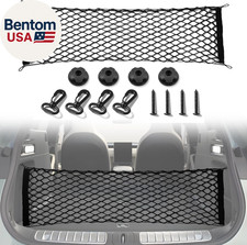 Truck Bed Cargo Net Stretchable, Adjustable Trunk Storage Net with Hook, Accesso
