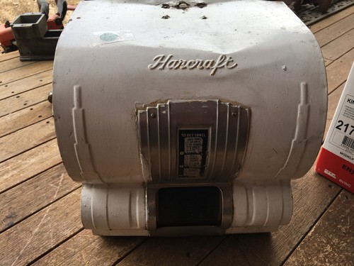VINTAGE HANCRAFT GAS STATION WALL TOWEL DISPENSER FOR RESTORE