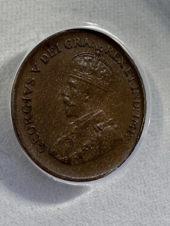 1936 Canada Small Cent Graded MS 62 BN by ANACS - Image 2 of 4