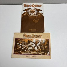 Hero Quest Replacement Instruction Booklet & Quest Book Only Board Game Vintage
