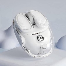EWEADN Q9 Wireless Clear Mouse Dual Mode Bluetooth  2.4G USB Computer Mouse ...
