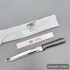 Rada Cutlery Serrated Slicer Knife R138 High Carbon Stainless USA Made Handle