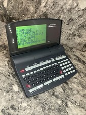 Rolodex The Electrodex 64K w/ Spin Dial Electronic Card File Radio Shack Works 