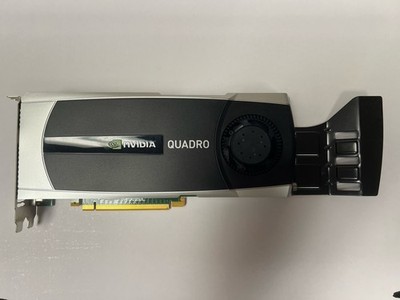 NVIDIA QUADRO 6000 6.0GB PCIE VIDEO ADAPTER (699-51030-0500-101 C)