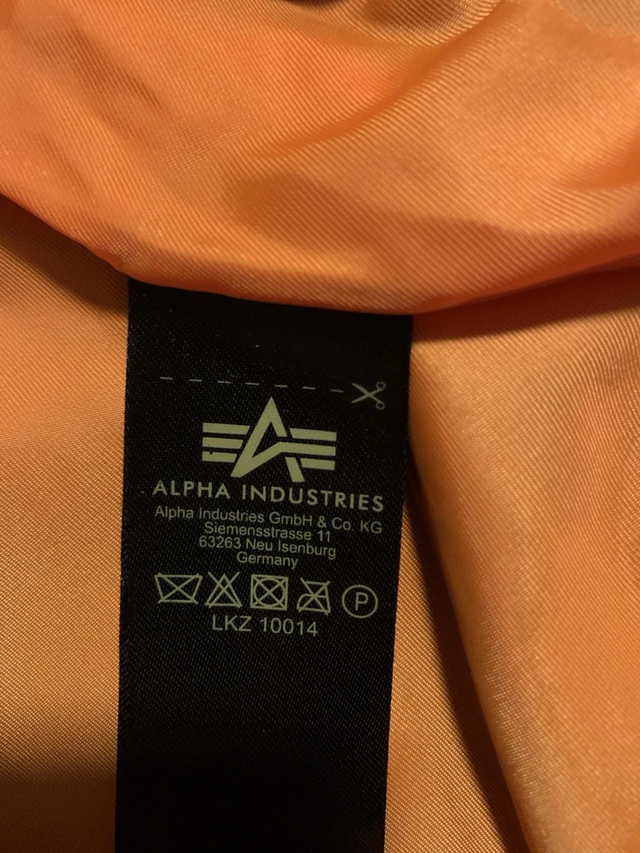 Chaqueta de bombardero de vuelo Breitling x Alpha Industries Red Bull Air Race “MB 11” RARA Foto 3 de 4