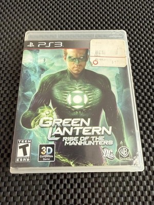 Green Lantern: Rise of the Manhunters (Sony PlayStation 3 PS3, 2011) CIB 