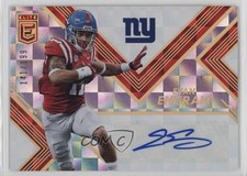 2017 Donruss Elite Elite Rookie Auto Red 141/199 Evan Engram #RA38 Auto 15g5