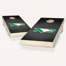 NCAA Cornhole Set Skip's Garage North Dakota Team Logo UV Resistant Boards