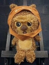Star Wars Wicket The Ewok w/ hood Stuffed Plush Star Wars Toy 2017