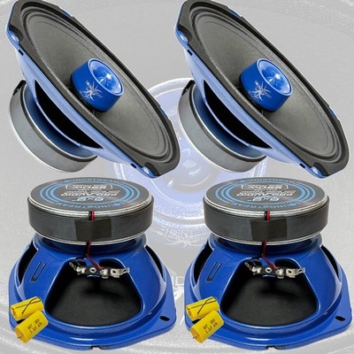 4X SPM.694T 6''x9'' Car Speakers 550 Watts Peak 4 Ohm LOUD Mid-range PRO Audio