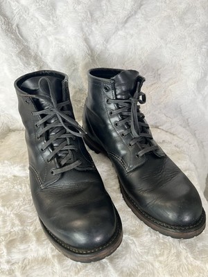 Red Wing 9014 Beckman Black Featherstone Leather Boots Men's 10.5D