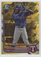 2022 Bowman Chrome Draft Sapphire Edition Yellow 61/99 Danyer Cueva 0y2q