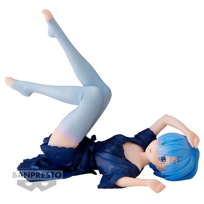 Banpresto - Re:Zero Starting Life in Another World Relax Time Rem Dressing 10cm