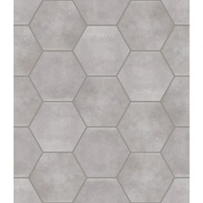 Shaw 493TS Halftone - 9 x 11 Hexagon Floor an...