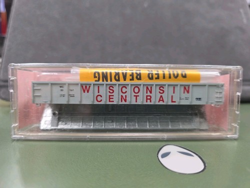 COCHE GÓNDOLA ROUNDHOUSE # 8893 WISCONSIN CENTRAL # 55161 KIT ESCALA N | Condition: New