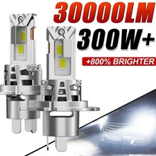 LED Headlight Bulbs H4 H7 6000K White CANBUS Plug And Play
