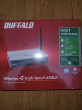 Buffalo Wireless G High Speed ADSL2+ Modem BRAND NEW