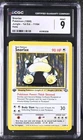 CGC 9 MINT Snorlax 11/64 Jungle 1st Edition Holo Pokemon Card