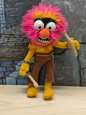 Disney Store Muppets Most Wanted Animal Drummer 13" Plush Stuffed Toy Drum Stick