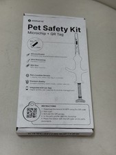 Animal ID Pet Safety Kit Microchip QR Tag A-Chip Mini New Sealed