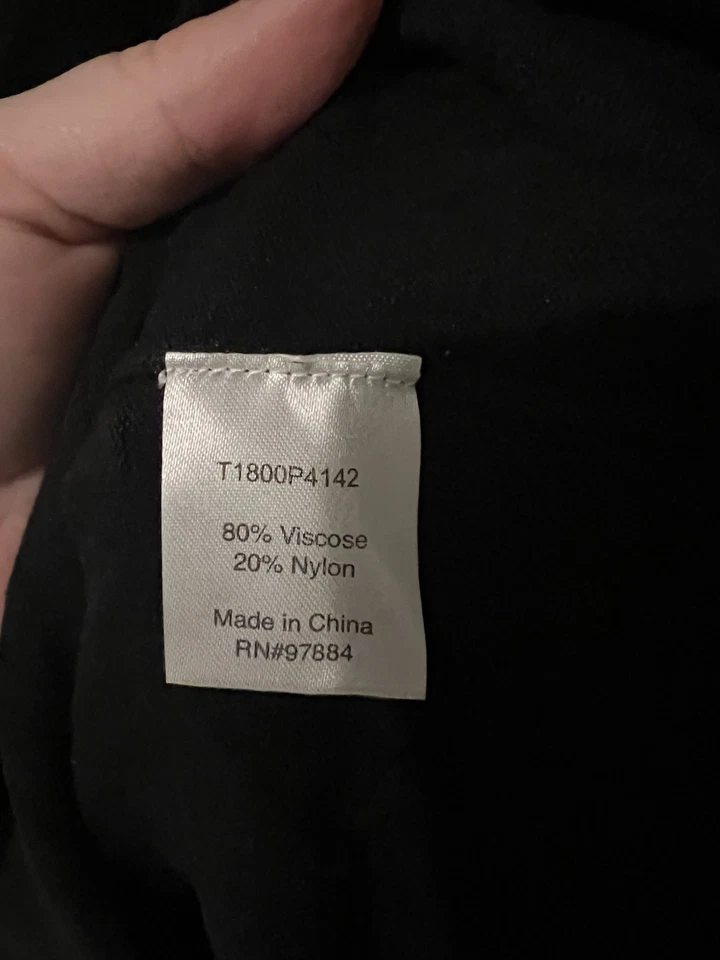 Tart Women’s Small Black Gray Long Sleeve Sweater Dress - Image 3 of 4